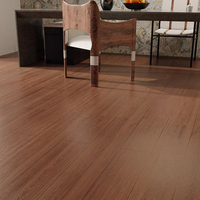 Brandneuer PVC-Bodenbelag hochwertig verschleißfest wasserdicht SPC Holzmaserung Klick-Laminat modernes Design Hotel-Anwendungen