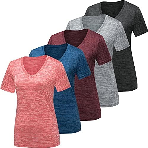 5 Pack Dark Grey Light Grey Blue Wine Red Watermelon Red