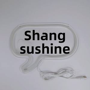 Lampe de nuit en acrylique élégante, cadeau créatif, décoration d'intérieur, lumière LED néon en forme de soleil et de nuage pour Noël - Product Image 5