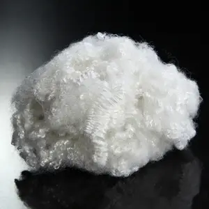 polyester staple fiber 7D*64mm for filling stuff/polyester fiber low price with GRS