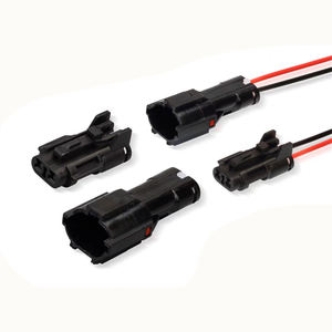 定制汽车线束总成2p灰色黑色汽车连接器MG6403225 MG6103205 - Product Image 1