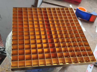 Plateau à glaçons en acier inoxydable et laiton nickelé, personnalisé, directement de l'usine, pour machine à glaçons