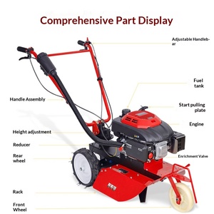 Cortadora de Césped a <span class=keywords><strong>Gasolina</strong></span> Xinghu XH-48/60, No <span class=keywords><strong>se</strong></span> Detiene a Altas Temperaturas, Eliminación de Malezas Potente y Eficiente - Product Image 3