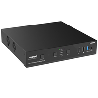 Conmutador de Presentación 4x2 HDMI/USB-C 4K60 sin Interrupciones con HDBaseT 3.0, Salida de 70 m