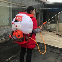Pulvérisateur à dos haute pression pour pesticides d'orchard, moteur essence HTP, 20L, 25L, 30L