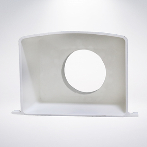 PVC phụ kiện đường ống phụ kiện downspout thả Outlet cho mái nhà mưa thoát nước PVC máng xối phụ kiện 75 110 - Product Image 4