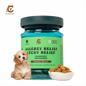Masticables para la <span class=keywords><strong>alergia</strong></span> canina <span class=keywords><strong>de</strong></span> Factory Dog, con extracto <span class=keywords><strong>de</strong></span> Neem, para aliviar la picazón, refuerzo inmunológico, salud <span class=keywords><strong>de</strong></span> la piel y el pelaje, cuidado óptimo para la salud <span class=keywords><strong>de</strong></span> <span class=keywords><strong>las</strong></span> mascotas - Product Image 2