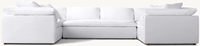 Canapé Nuage Moderne de Luxe Léger, Canapé Lounge Surdimensionné de Designer, Mobilier Haut de Gamme pour Salon, Appartement, Villa, Modulaire
