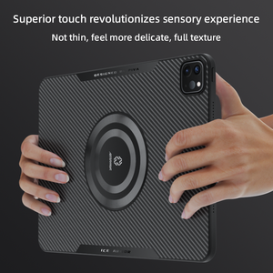 Étui <span class=keywords><strong>folio</strong></span> détachable pour tablette M2 Ipad Pro 11 pouces 2018-2022, housse intelligente avec porte-stylet - Product Image 5