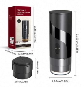 Cafetera Eléctrica Portátil 3 en 1, Cafetera de Viaje para Acampar, Cafetera para Auto con Autocalentamiento y USB-C - Product Image 6
