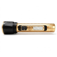 Lampe de travail portable rechargeable COB avec éclairage latéral, lampe torche extérieure zoomable haute intensité pour l'aventure et les situations d'urgence