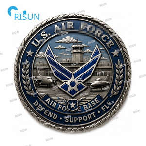 Monedas Conmemorativas Personalizadas de la USCG, USAF, USN, USMC, Aviación, Campamento, Base, Recuerdo, Moneda de Desafío Personalizada - Product Image 3