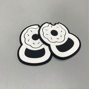 Patchs en PVC souple 3D personnalisés avec logo, gaufrage à chaud, patchs en PVC phosphorescents personnalisés, patchs en caoutchouc thermocollants - Product Image 3