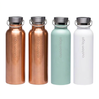 Tasse de bureau isotherme personnalisée en cuivre plaqué 350 ml/500 ml, cadeau d'entreprise pour événement, en acier inoxydable sans BPA