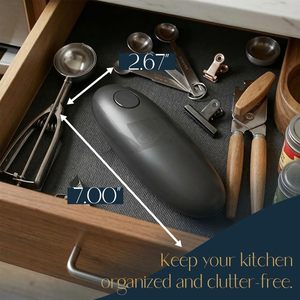 Kitchen Can Opener Portable Electric Can Opener Automatic Lid Opening Tool - Product Image 4