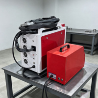 Soudeuse laser à refroidissement par air 1500W, équipement laser à fibre portatif pour la fabrication des métaux