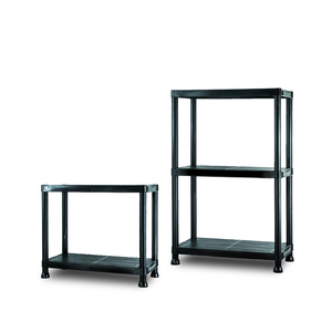 Küchen ständer Regale Kunststoff Lagerung Klapp Pantry Rack mit Rädern 5-stufiges mobiles Haushalts regal - Product Image 2