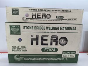 Electrodos de soldadura de suministro de fábrica/varilla de soldadura de Puente de Piedra/electrodos de varillas de soldadura E6013 E6011 E7018 <span class=keywords><strong>E7024</strong></span> - Product Image 6