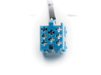 Cable de Audio y Video para Auto, Mini-ISO RCA, Conductor de Cobre Puro, PVC, 150mm de Longitud, para Cámara de Reversa