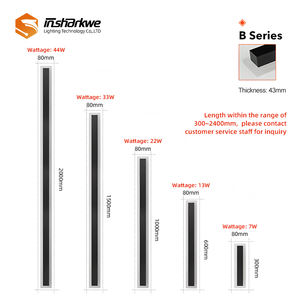 110В 220В на открытом воздухе алюминиевый стенный свет акриловая лампа стенный свет/стенный свет светодиод/светодиодный стенный - Product Image 2