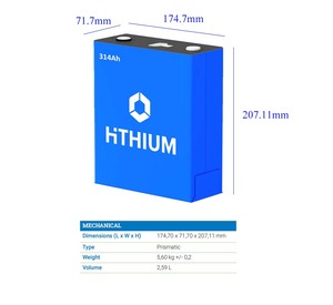 A-lớp chất lượng 3.2V 314ah cao-độ tin cậy và cao-chu kỳ hitium pin di động - Product Image 3