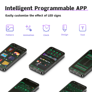 Loy xe tải mắt quỷ <span class=keywords><strong>LED</strong></span> hiển thị hoạt hình di chuyển nhấp nháy mắt tin nhắn lập trình linh hoạt Màn hình <span class=keywords><strong>LED</strong></span> Devil Eye <span class=keywords><strong>LED</strong></span> bảng điều chỉnh - Product Image 5