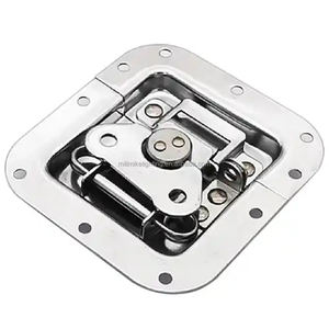 Serrure papillon en acier inoxydable de taille moyenne dans un plat uni pour le cas de vol boîtier de route verrouillable verrouillable verrou torsadé - Product Image 4