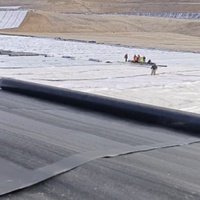 Filet de drainage géocomposite et géotissu composite pour la construction de routes et le contrôle de l'érosion