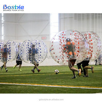 Ballon de football gonflable de taille humaine