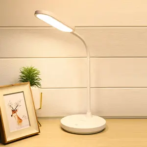 Yage interruptor de toque 3 modos dimmer, lâmpada de mesa recarregável led de cabeceira lâmpada de mesa para uso doméstico