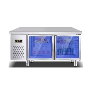 Cozinha Worktable congelação rápida comercial sob o refrigerador contador para a cozinha do hotel