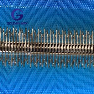 China Molen Beste Prijs Wit Blauwe Kleur Gebruikt Polyester Vierkante Gat Gaas Riem 09502 Speciaal Voor Voedsel Drogen Fabriek - Product Image 6