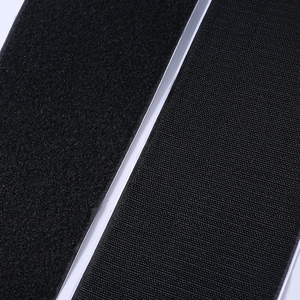 Nhà máy thân thiện với môi hai mặt 60% Nylon móc vòng băng dính mạnh mẽ công nghiệp ốc vít sức mạnh CuộN đen 16-110mm - Product Image 2