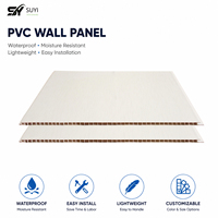 Panneau mural en PVC ignifuge de classe B1, moderne, durable, imperméable, pour décoration intérieure, texture 3D, chambre à coucher, salle de bain, maison