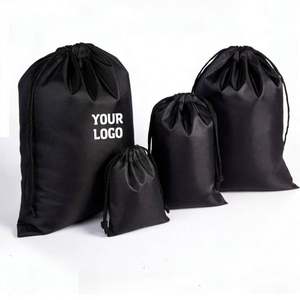 Factory Custom Logo Price Promotional Sports Polyester Nylon Drawstring Packing <b>Bag</b> - Product Image 1