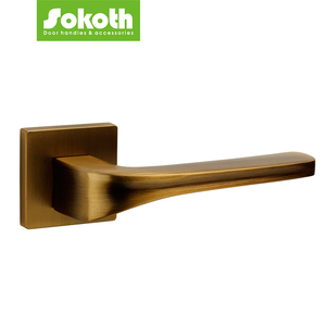 Modern Design Aluminum Alloy Brushed <strong>Black</strong> Anti-corrosion <strong>Door</strong> Handle Lever Internal <strong>Door</strong> <strong>Knob</strong> for Apartment - Product Image 2