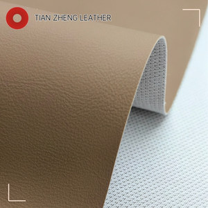 Fabbrica-originale 0.6mm marrone tessuto in pelle sintetica nera per mobili auto tappezzeria 72 ore di spedizione veloce per decorativi - Product Image 5