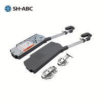 Vérin à gaz hydraulique pour porte d'armoire, fermeture douce moderne, 50N 80N 100N 120N 150N, support d'armoire pour salon, chambre, extérieur
