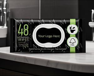 Lingettes humides pour les fesses personnalisées, jetables, à l'aloe vera, lingettes humides Equate, lingettes <span class=keywords><strong>WC</strong></span>, OEM ODM, lingettes humides pour les toilettes jetables, biodégradables personnalisées - Product Image 2