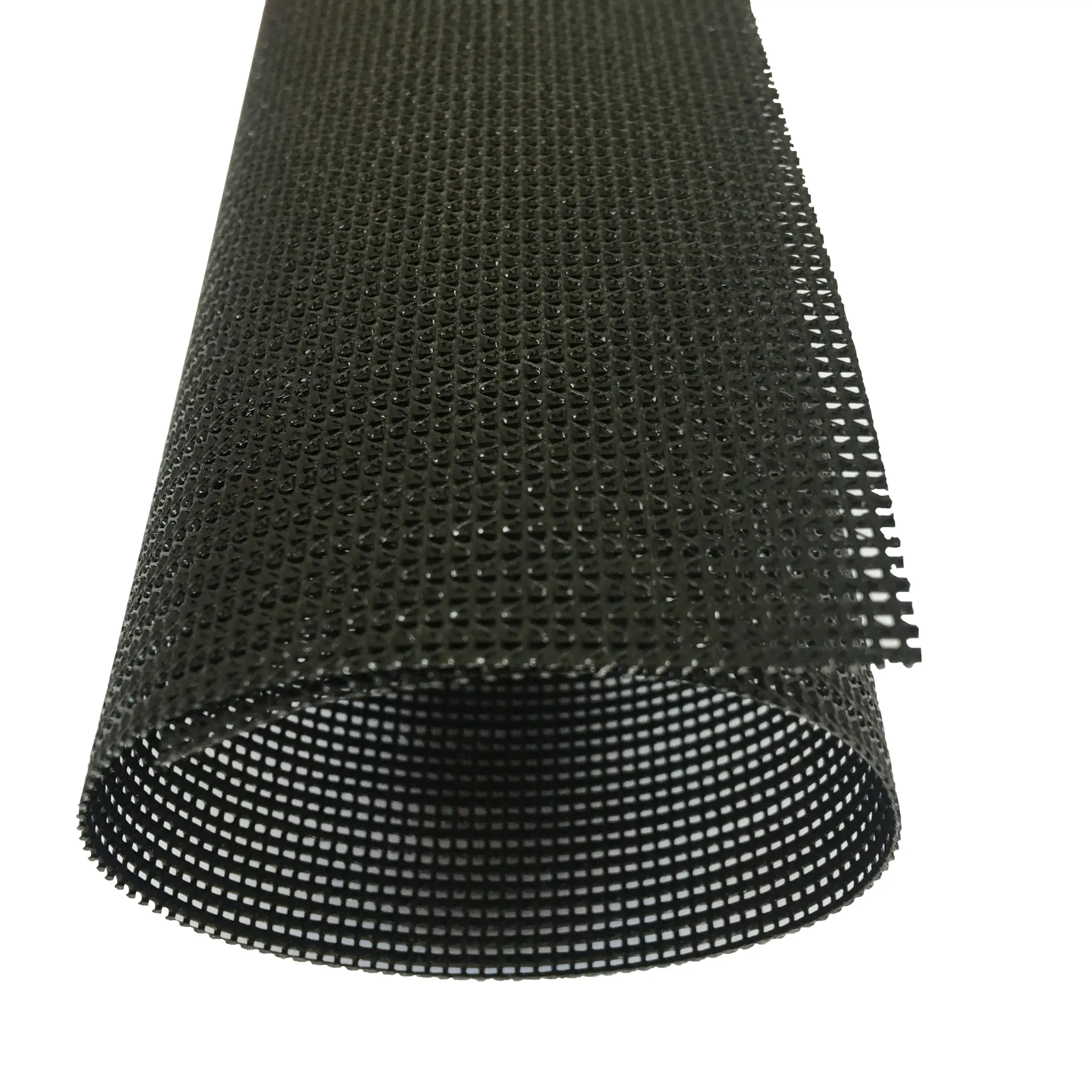 Vải Lưới Phủ Polyester PVC Màu Đen 840X840D 340gsm