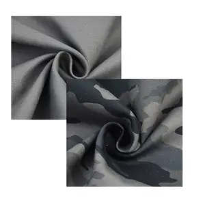ฟรีตัวอย่างComfort Cotton 98% Spandex 2% Camouflageพิมพ์ผ้าสำหรับเสื้อผ้าผู้หญิง