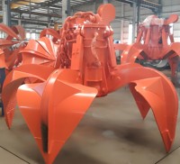 Pinza de Agarre Multifunción Inalámbrica con Control de 360° °   Plataforma Giratoria, de 5-15 Toneladas, Utilizada en Construcción y Minería