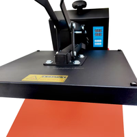 Presse à Chaud Semi-Automatique pour Vêtements Facile à Utiliser 15x15/38x38 Imprimante à Plat pour T-shirts