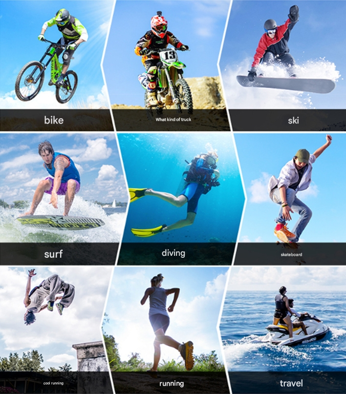 HONGDAK Upgraded 50-in-1 for Go Pro Action Camera Accessory Kit for Gopro Hero 13 12 11 10 9 Max Insta360 Camera Accessories Kit