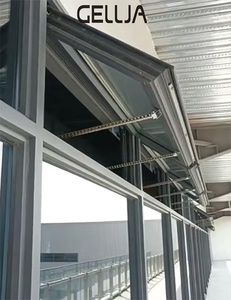 Puertas y Ventanas Abatibles de Aleación de Aluminio para Prevención de Huracanes en Filipinas, Vidrio Triple Aislante, Control de Insectos, Diseño Moderno para Hoteles - Product Image 2