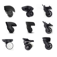 Roue de rechange universelle détachable à double rotation 360° pour valise Samsonite