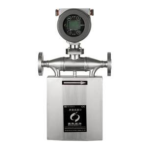 Meteran Aliran Massa Massa Udara Gas Oksigen, Pompa Air Hidrolik Digital Coriolis Turbin Minyak Diesel Coriolis - Product Image 2