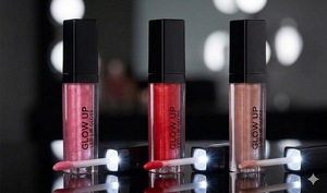 <b>led</b> lip gloss <b>tubes</b> with mirror - Product Image 6