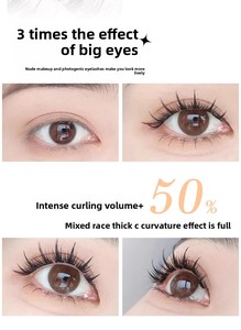 10 hàng ba bước keo miễn phí lông mi cụm Lash thiết lập độ dài tốt nghiệp dễ dàng để áp dụng khối lượng tự nhiên - Product Image 4