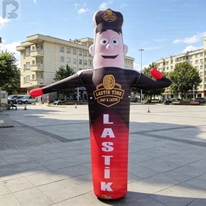 Gigante Gonfiabile Personalizzato a Forma di Meccanico Auto, Air Dancer, Sky Dancer, Modello Pubblicitario per Riparazione Auto e Manutenzione Veicoli - Product Image 5